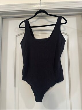 Black Women's Tank Bodysuit